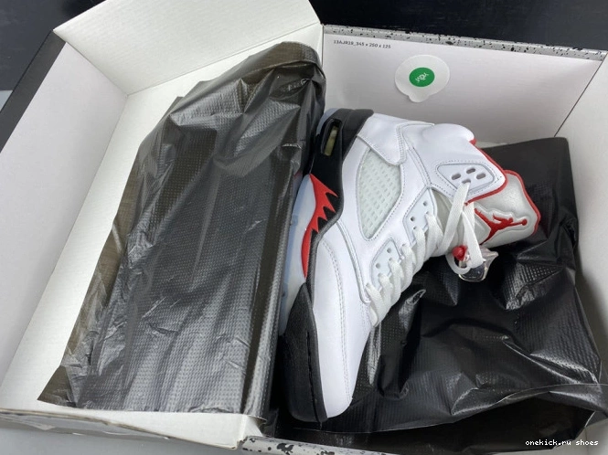 Rep Silver DA1911-102 Retro (2020) Tongue Jordan Red Fire 5 Air 0726